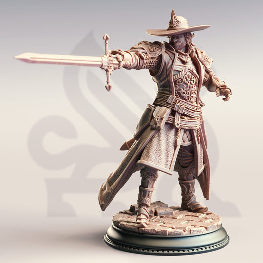 Sir Davion Gainsworth - Magebane Inquisitor - Front