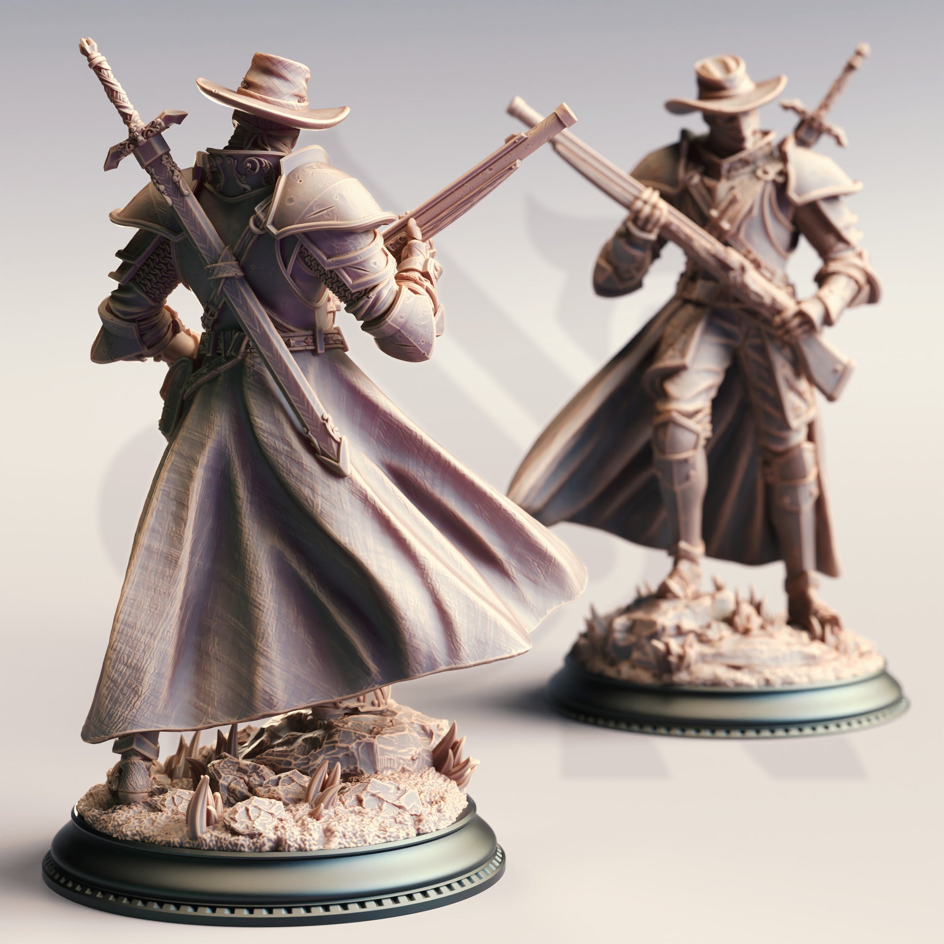Sir Harian Southwall - Gunslinger Inquisitor - Back