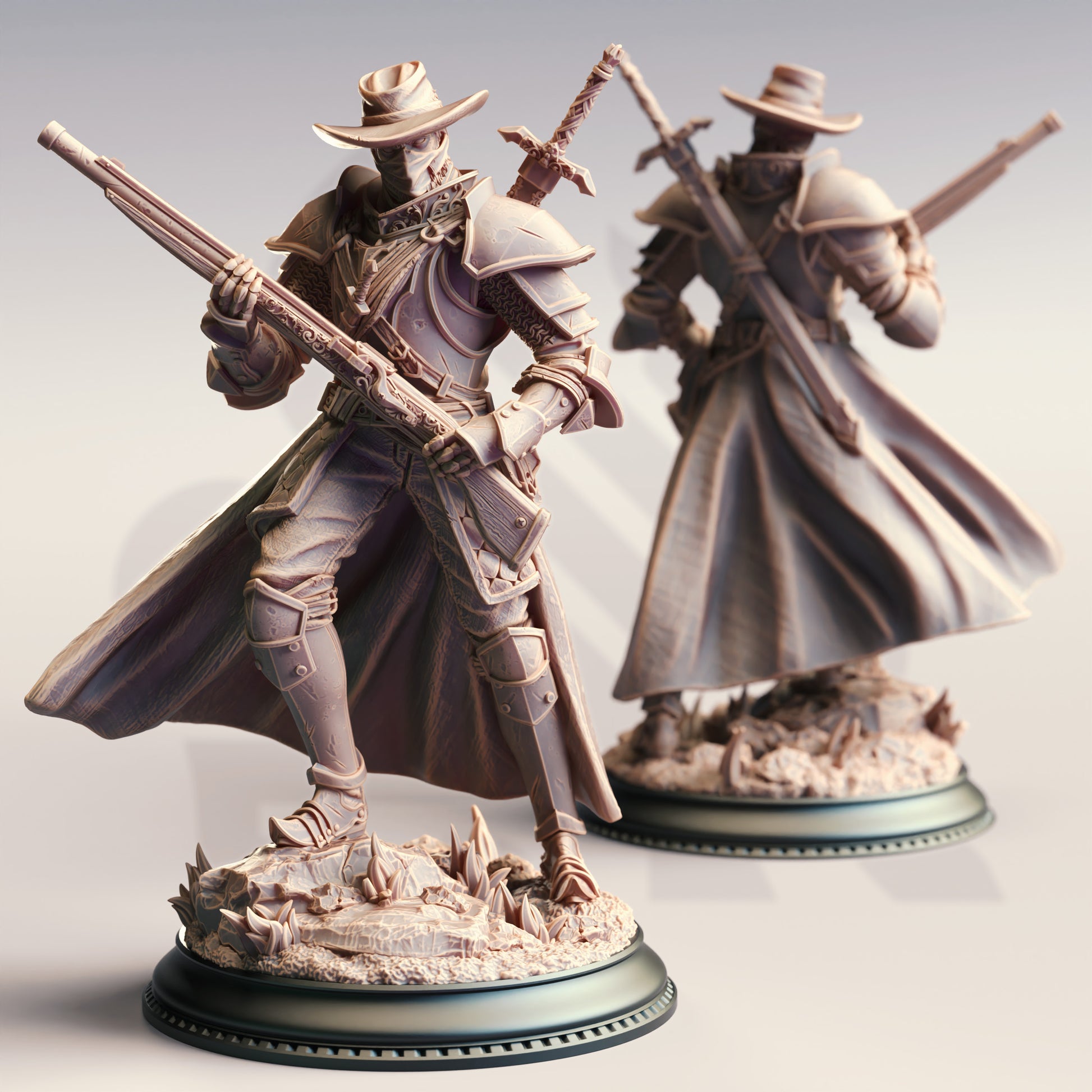 Sir Harian Southwall - Gunslinger Inquisitor - Front