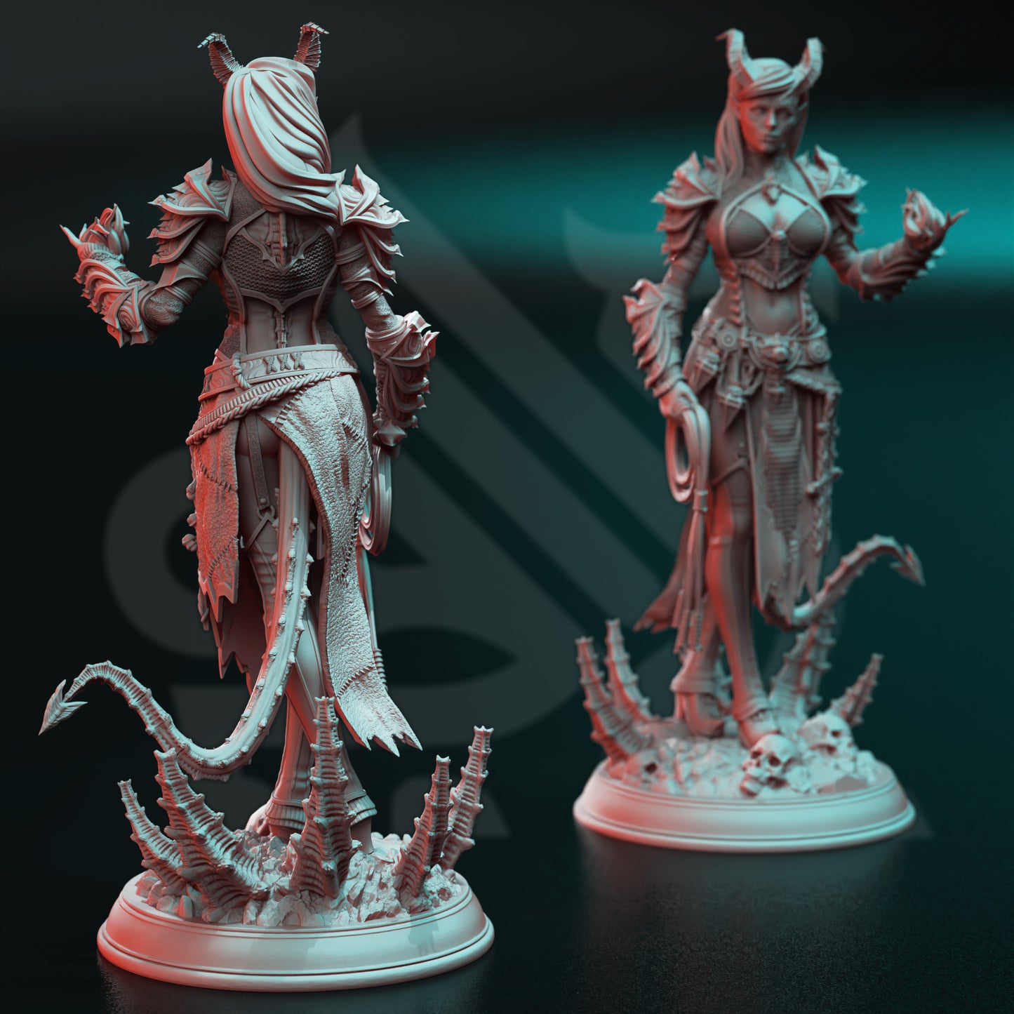 Skardi of the Third - Warlock of Decay - Back