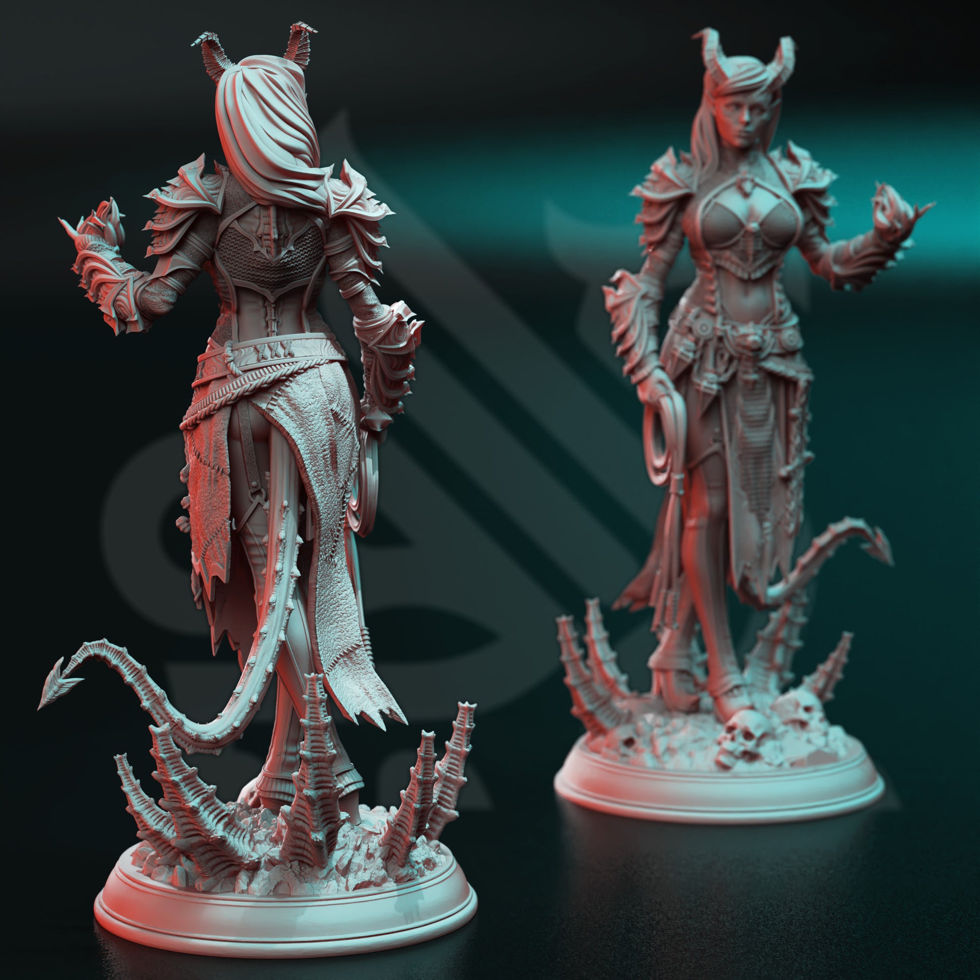 Skardi of the Third - Warlock of Decay - Back