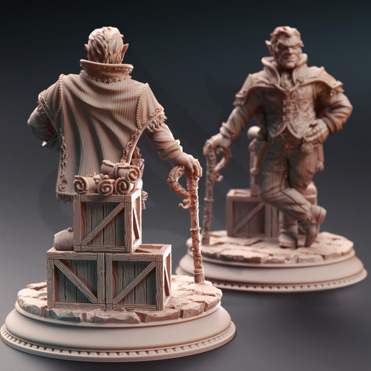Skillet “The Boss” - Halfling Crime Lord - Back