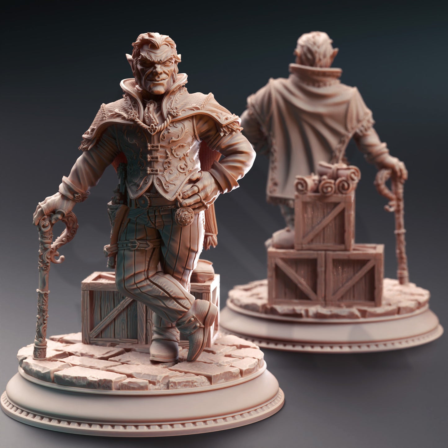 Skillet “The Boss” - Halfling Crime Lord - Front