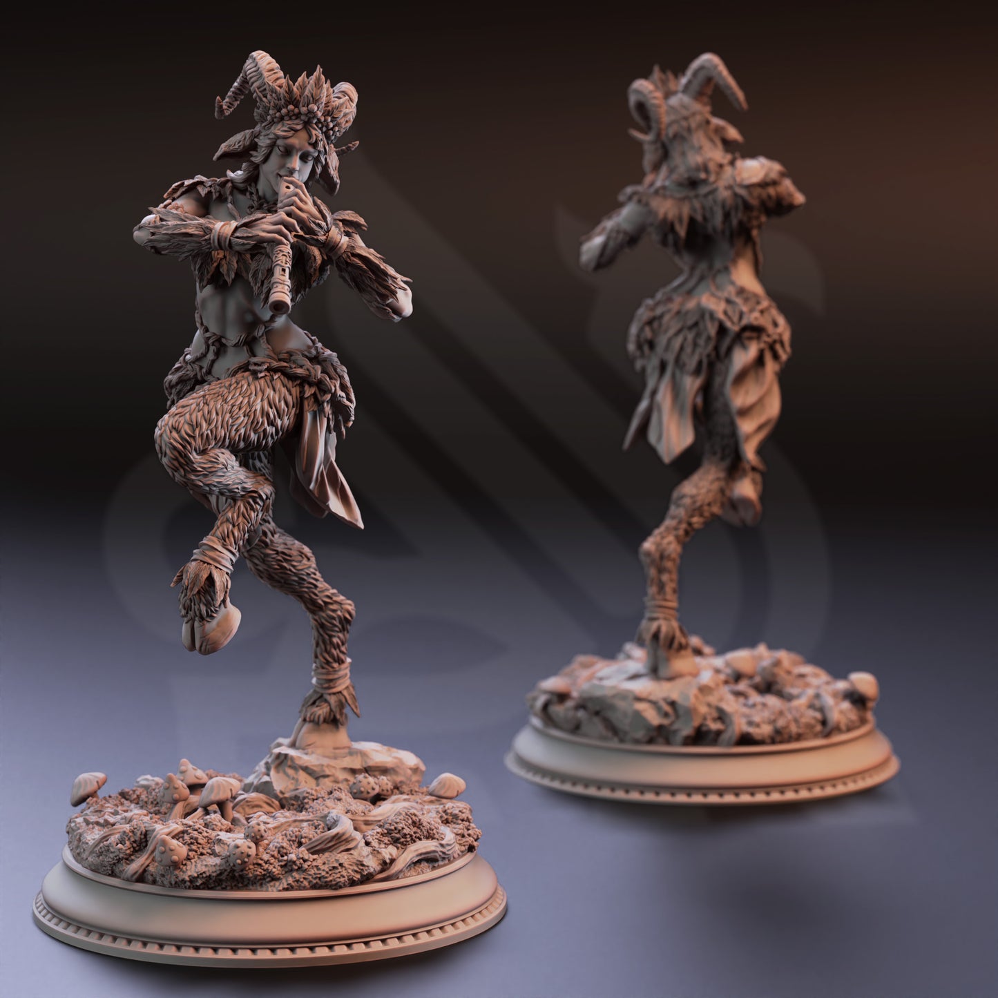 Sylvia of the Fringe - Faun Enchantress - Front