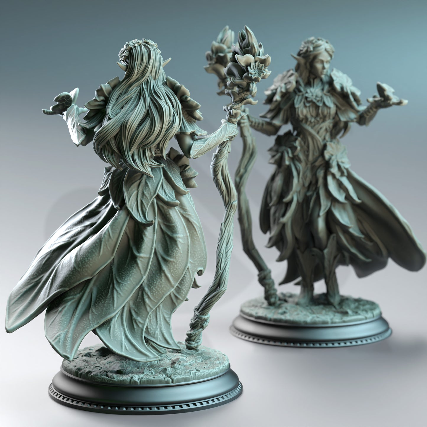 Synoria the Noble Hearted - Feywalker Caster - Back