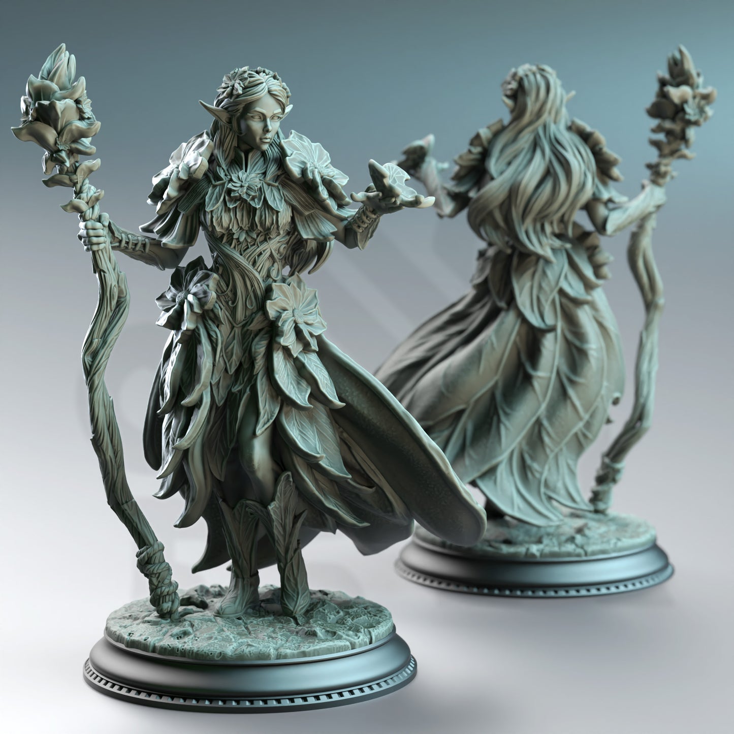 Synoria the Noble Hearted - Feywalker Caster - Front