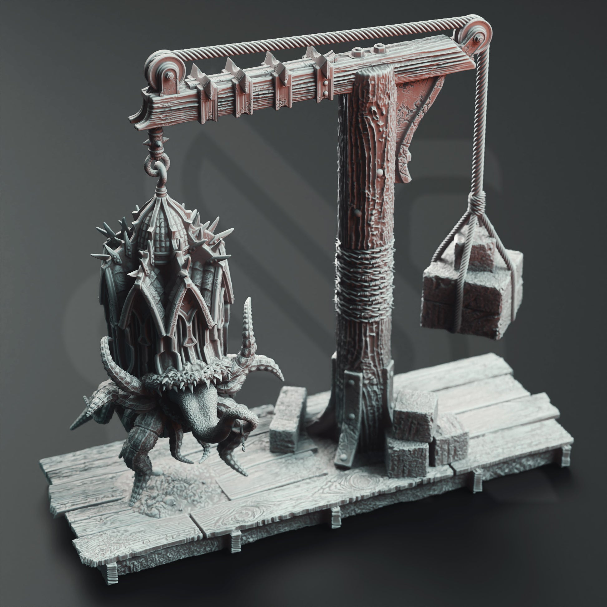 Terrain Set - Plagued Streets of Canos - Gibbet Cage Mimic