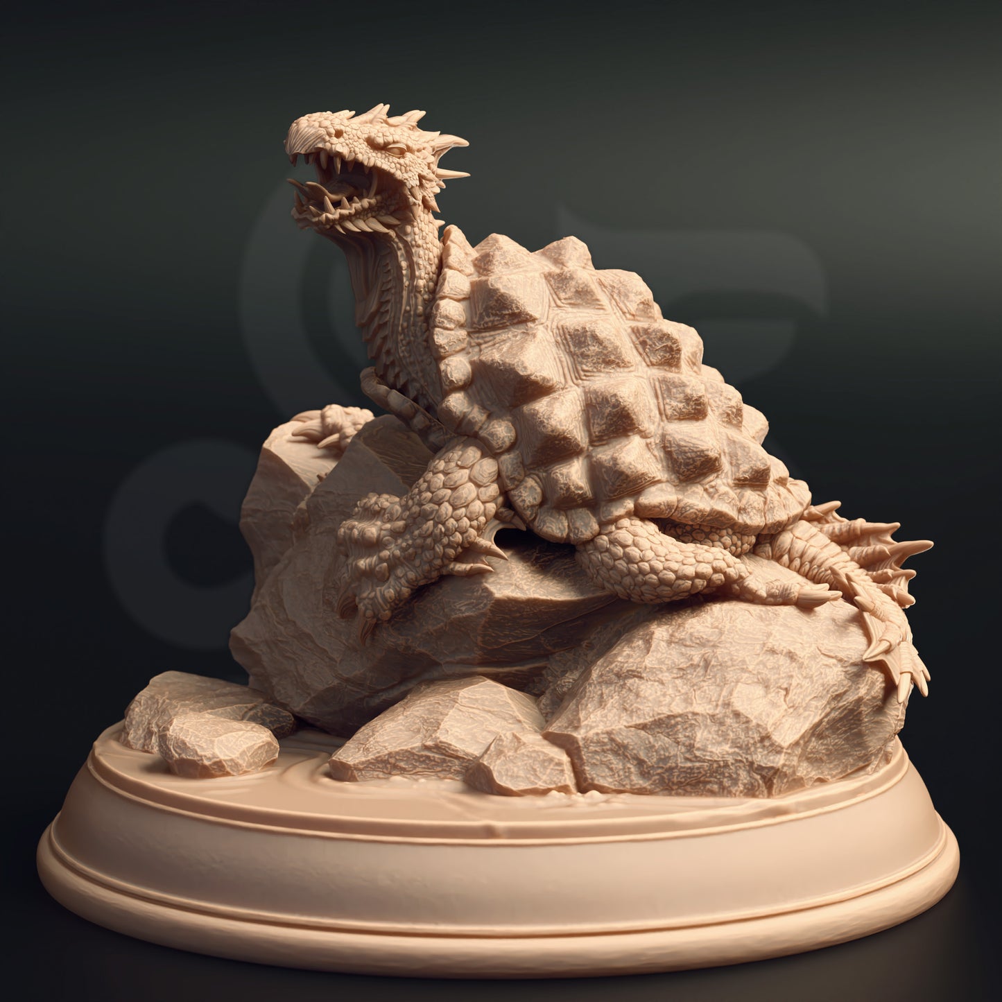 Testidi - Dragon Turtle Hatchling - Front