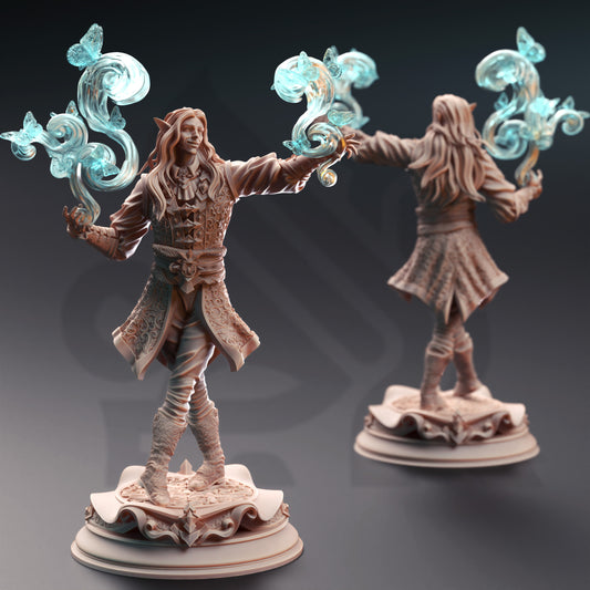 Thalorad “Goldhand” - Illustrious Elven Merchant - Front