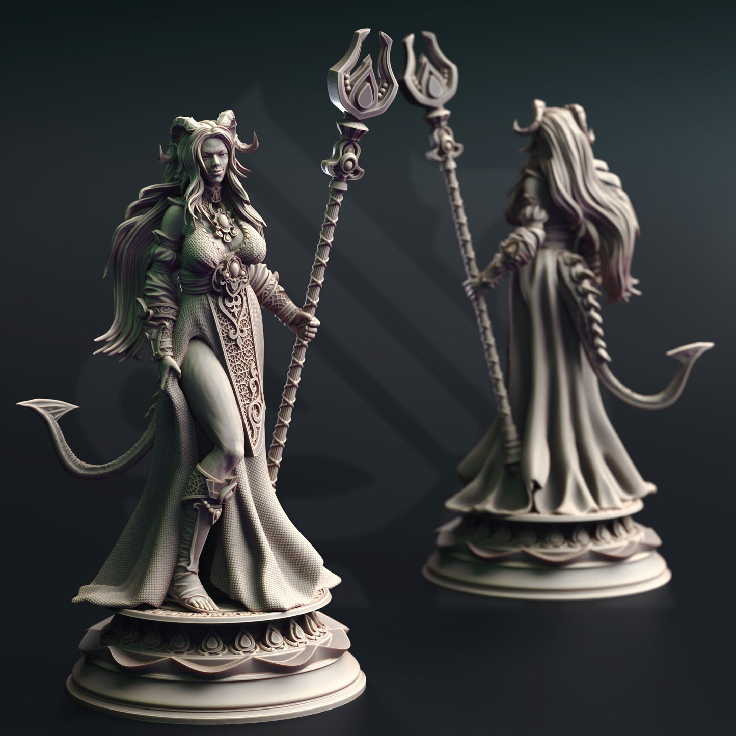 Tharia Moonshadow - Cleric of Glanbeli - Front
