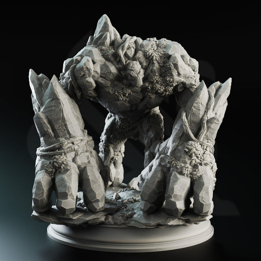 The Three Faces - Elemental Golems - Earth Front