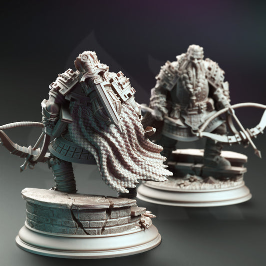 Tokrik - Dark Dwarf Hunter -  Back