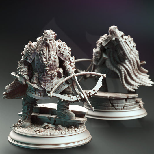 Tokrik - Dark Dwarf Hunter - Front