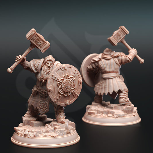 Tors of Delvdor - Dwarven Cleric - Front