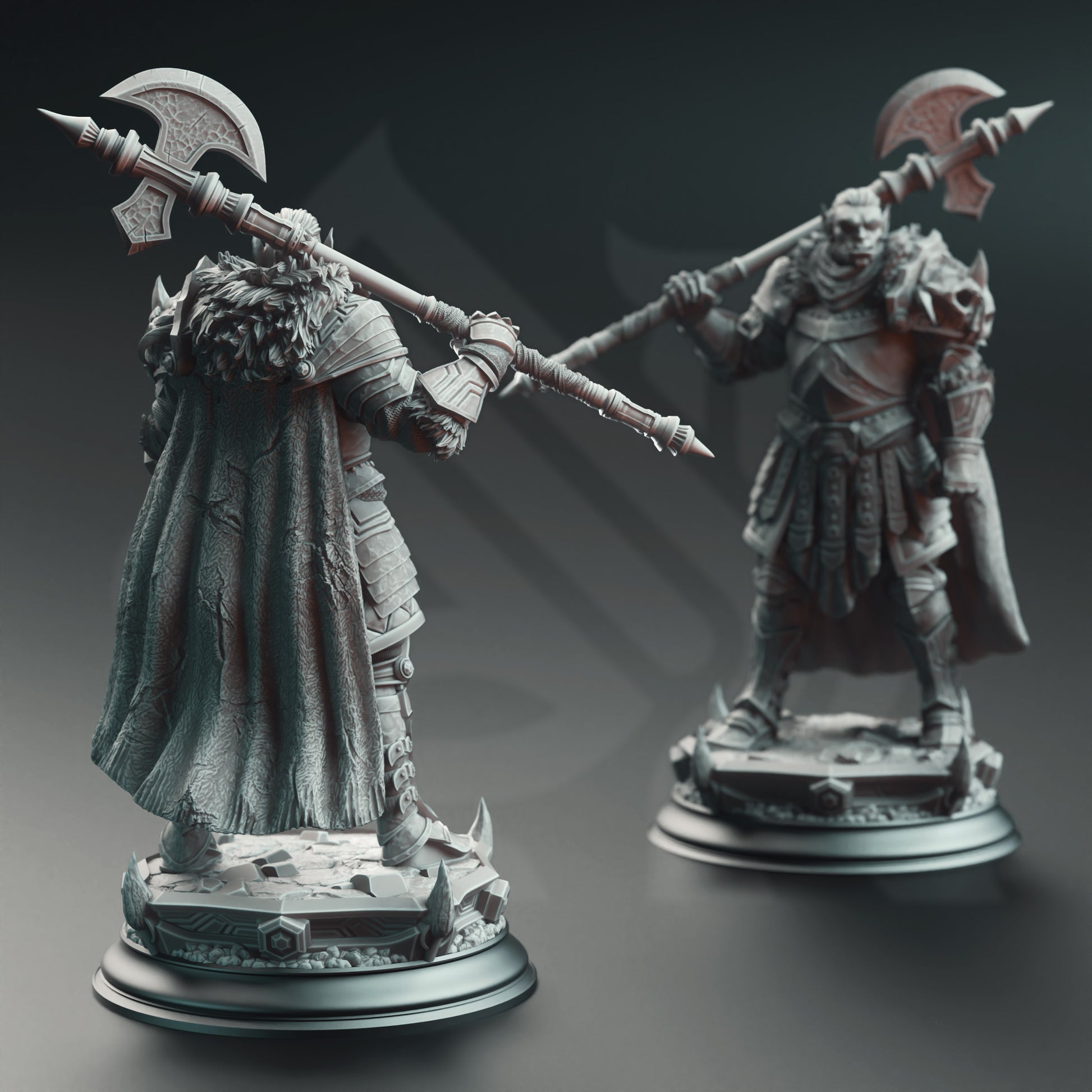 Trenon the Chainbreaker - Orc Hero - Back