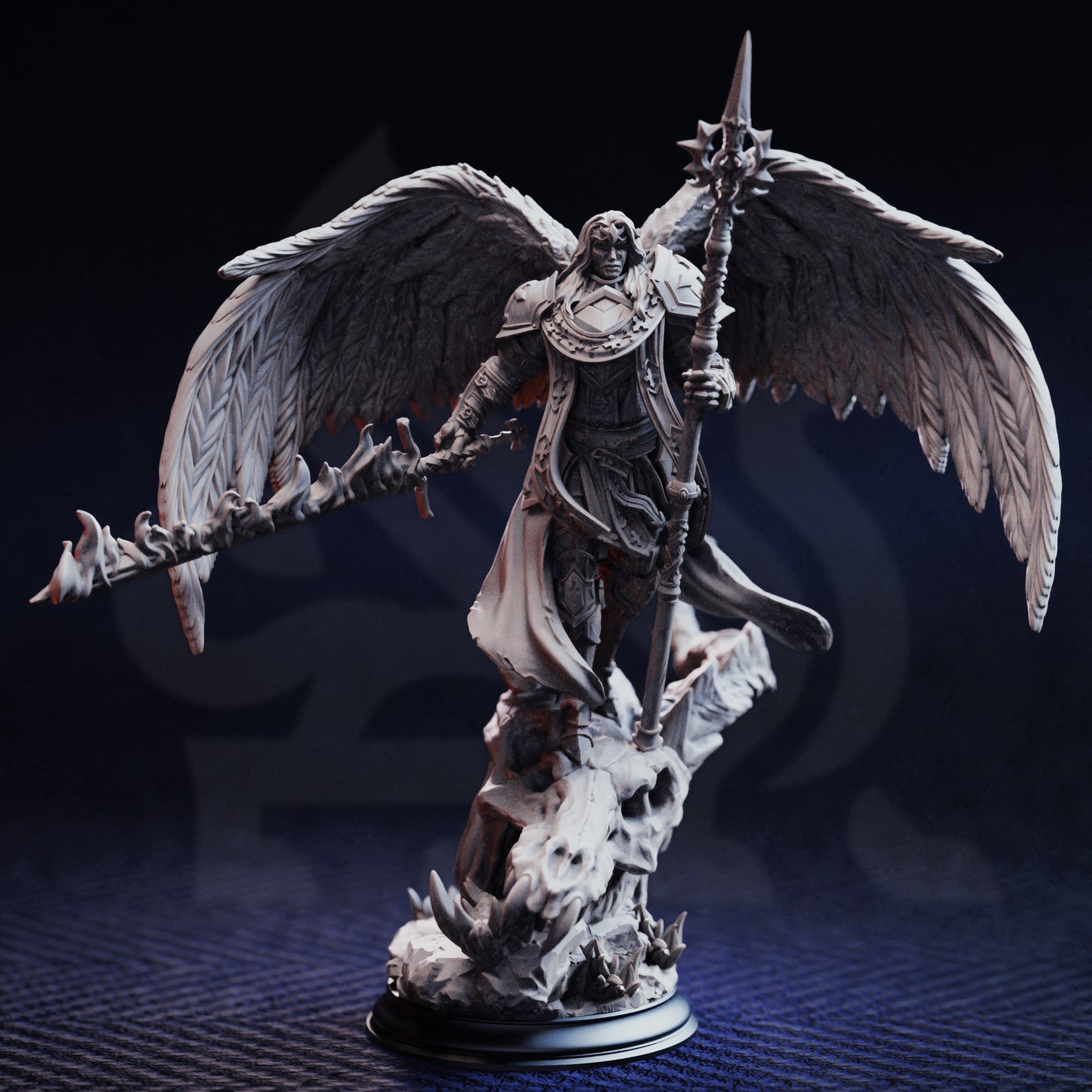 Tyrius the Reborn - Angel of Erdrydion - Front
