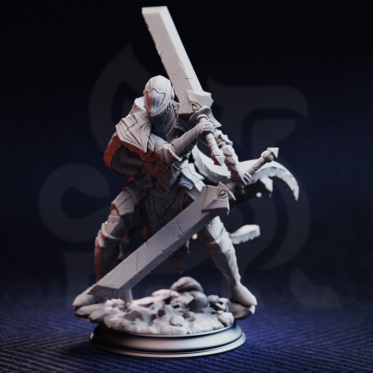 Valoris the Unscathed - Immortal Warrior - Front