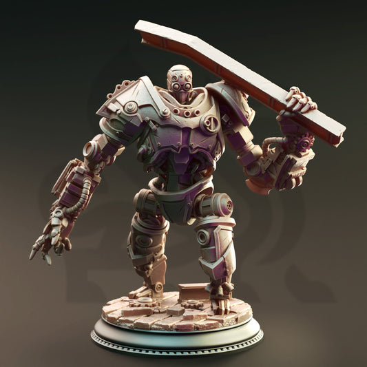 Venatoris - Clockwork Golem - Front