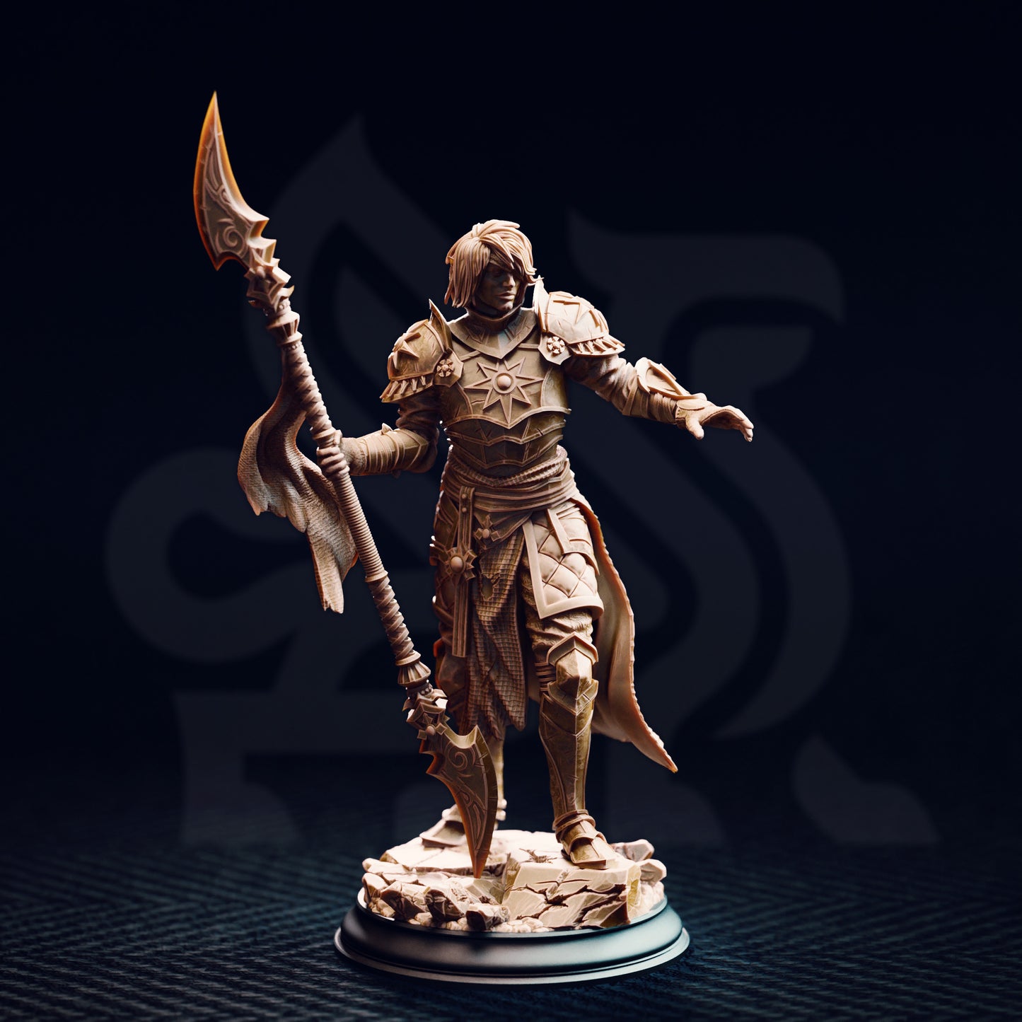 Vendimar Thyran - Dark Sun Paladin - Front