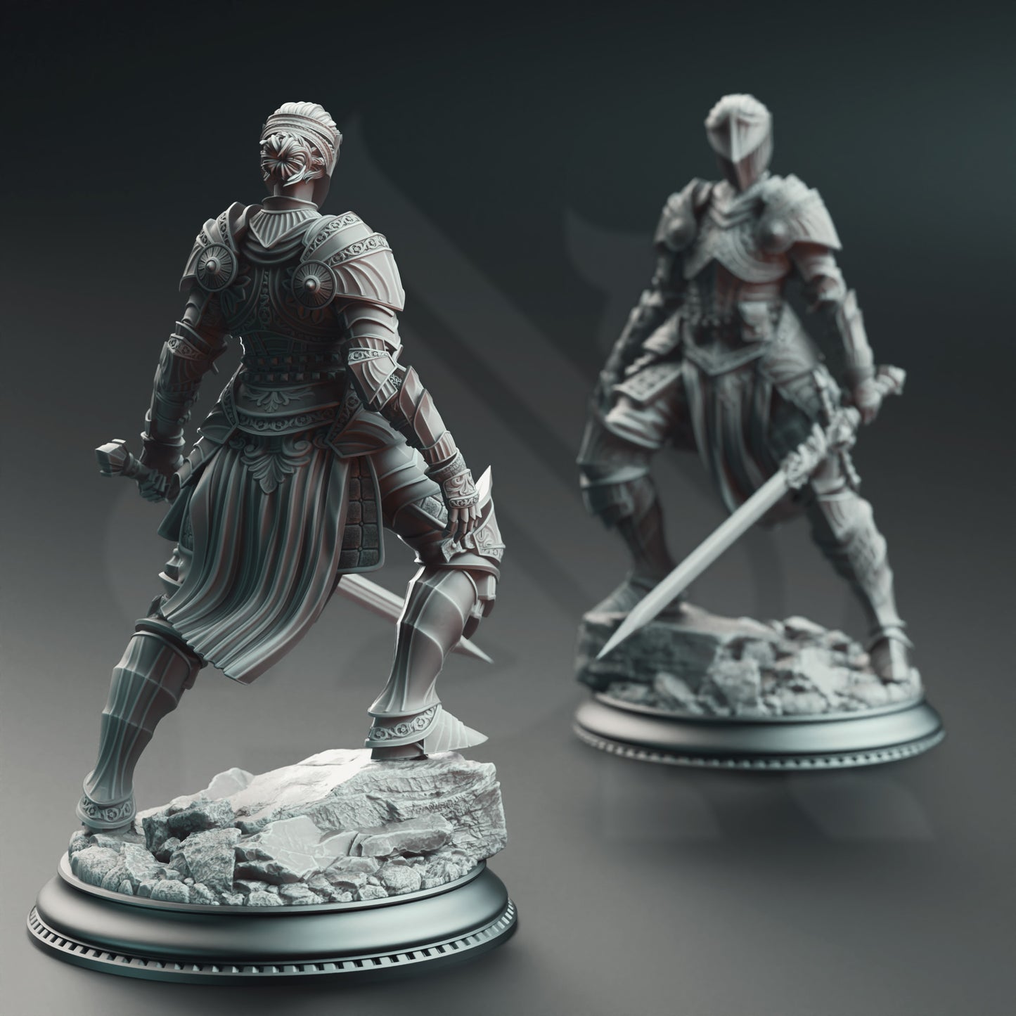 Vera Lanius the Absolved - Knight Commander - Back