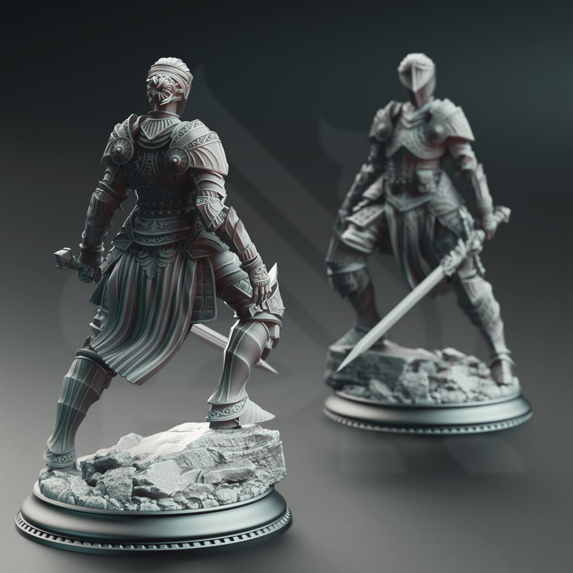 Vera Lanius the Absolved - Knight Commander - Back