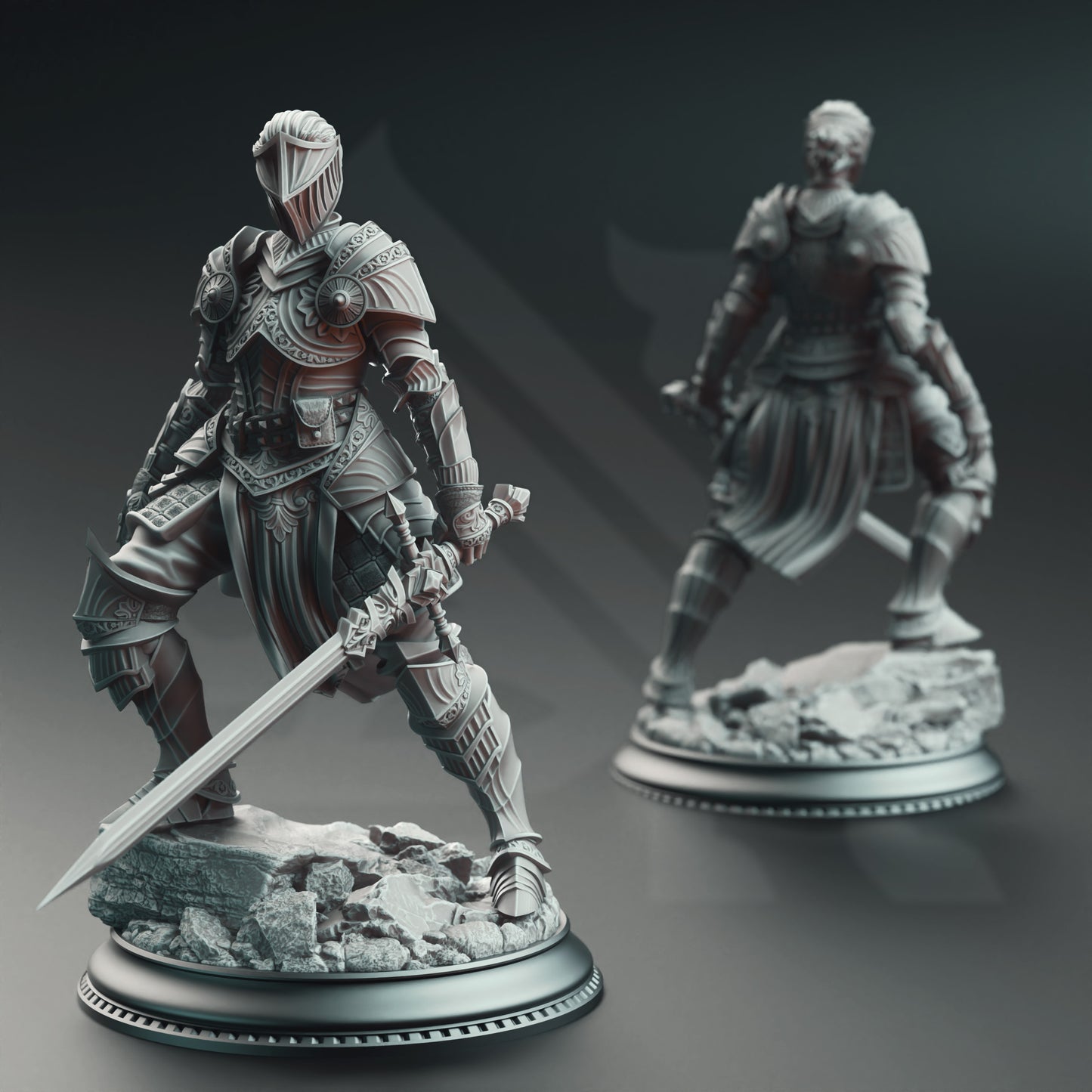 Vera Lanius the Absolved - Knight Commander - Front