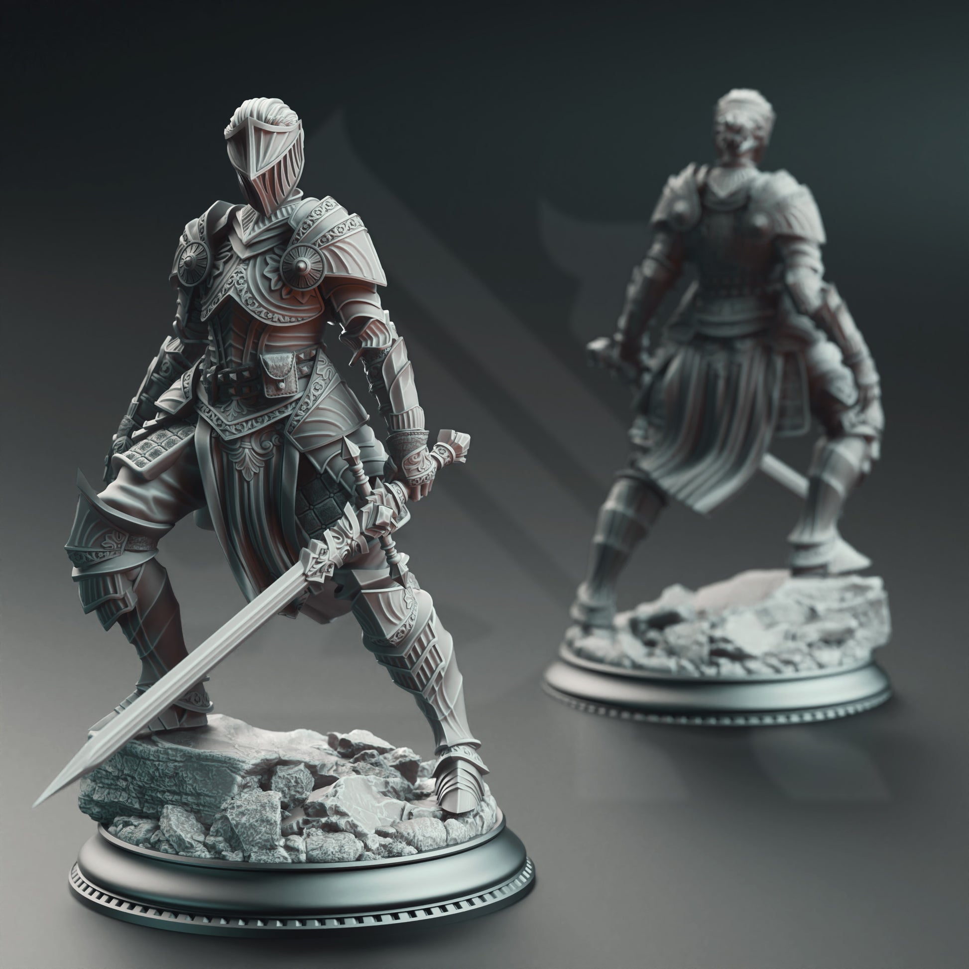 Vera Lanius the Absolved - Knight Commander - Front