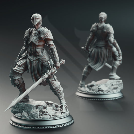 Vera Lanius the Absolved - Knight Commander - Front