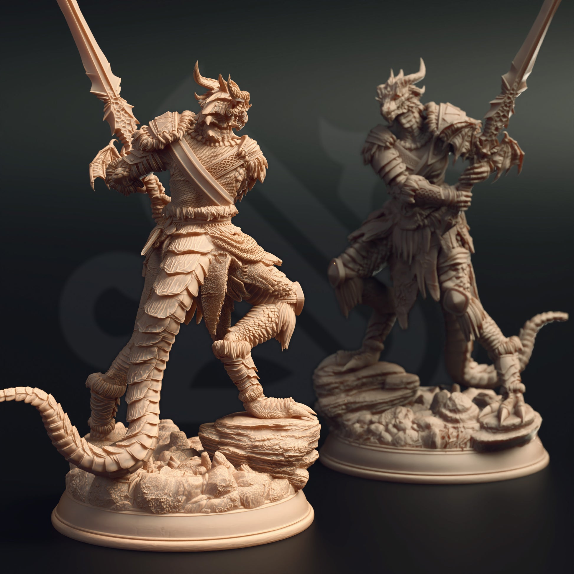 Veseria - The Raging Dragon - Back