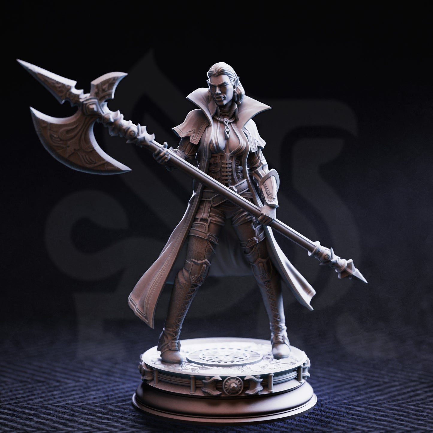 Vika Doll Lips - Half-Orc Interrogator - Front