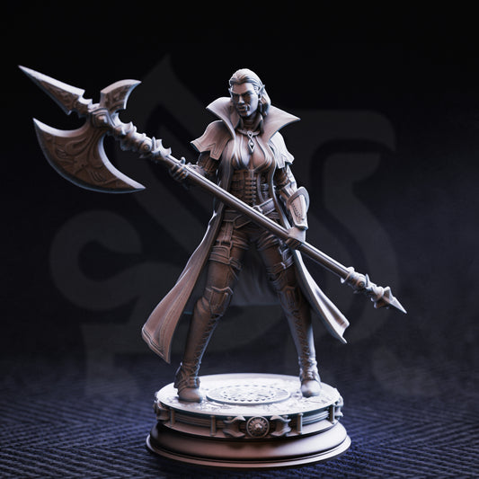 Vika Doll Lips - Half-Orc Interrogator - Front