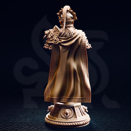Vilryn Kaedrys - Sun Elf Gladiator - BUST - Back