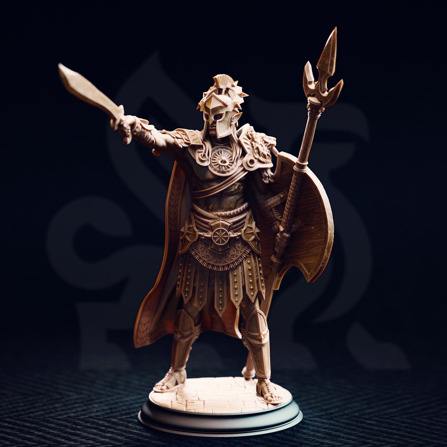 Vilryn Kaedrys - Sun Elf Gladiator - Front