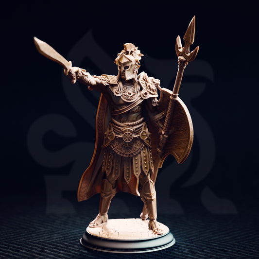 Vilryn Kaedrys - Sun Elf Gladiator - Front