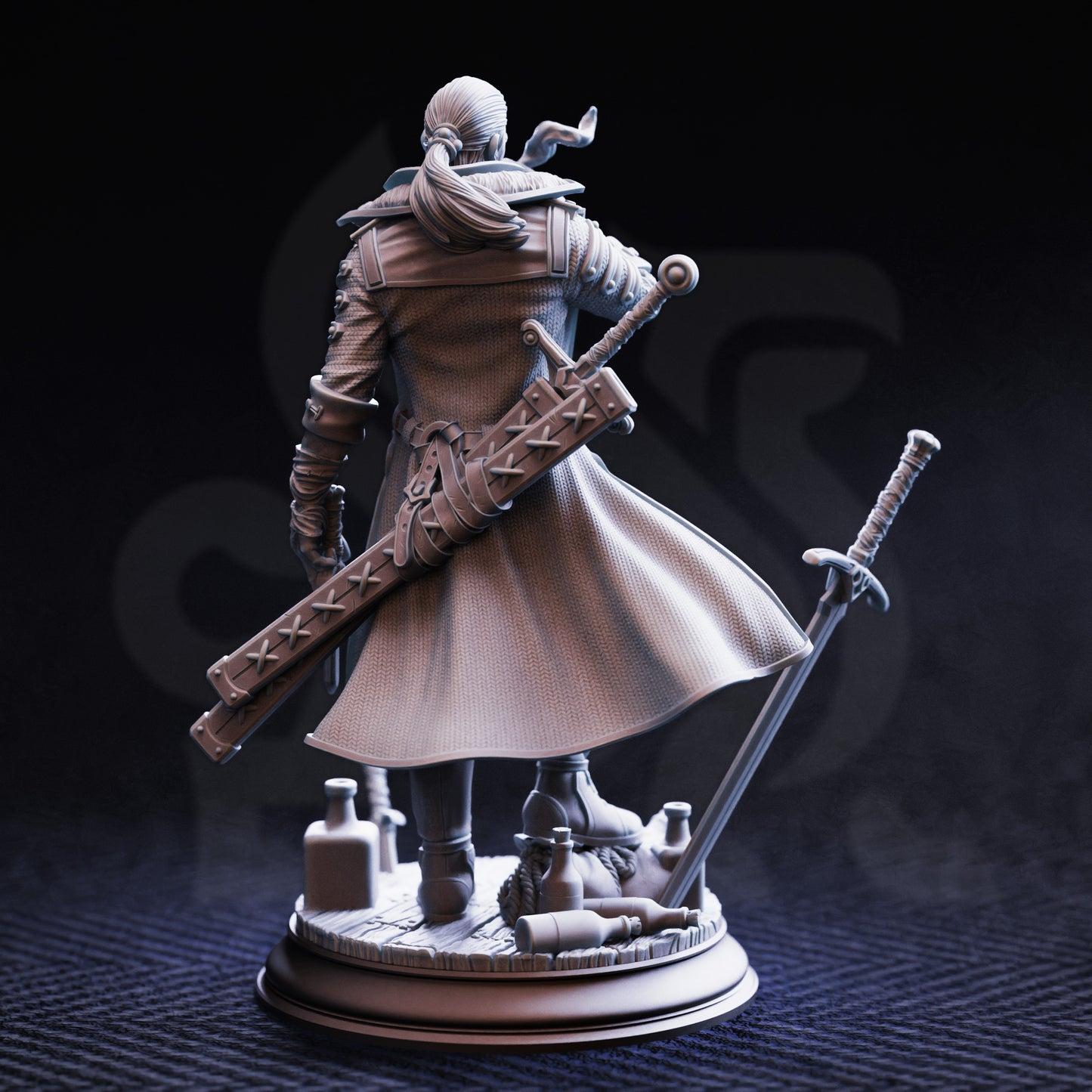 Vincent Nightingale - Boss of the Underkeepers - Back