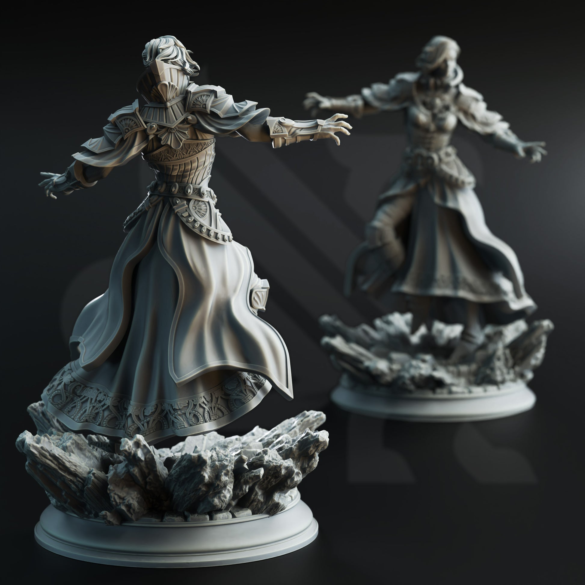 Violet - Leader of the Psithars - Back