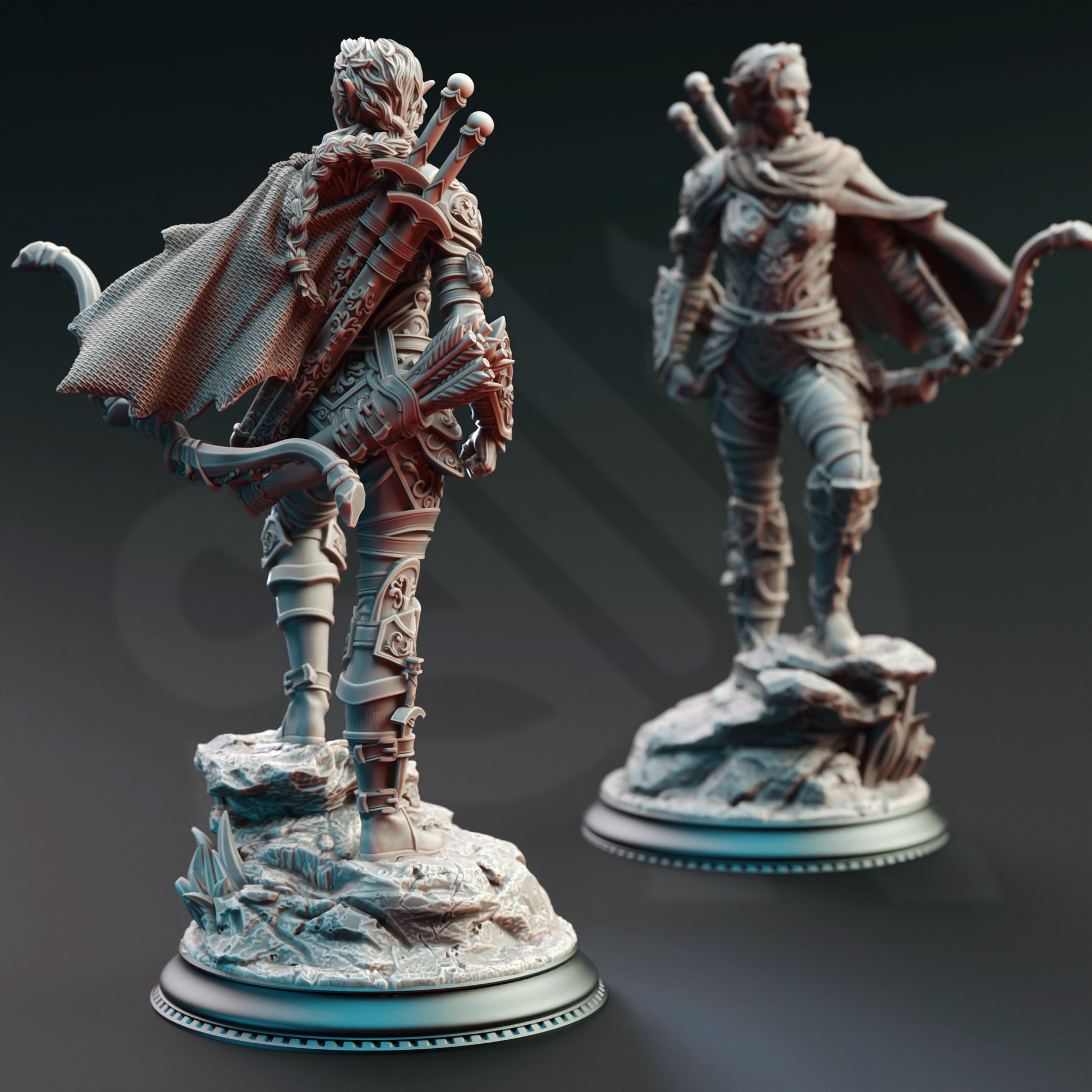 Virana - Hunter of Hellspawn - Back
