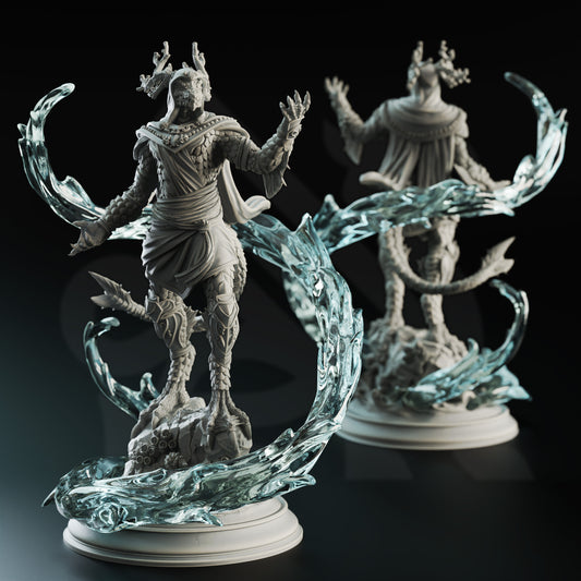 Voskathar - Dragonborn of the Tides - Front