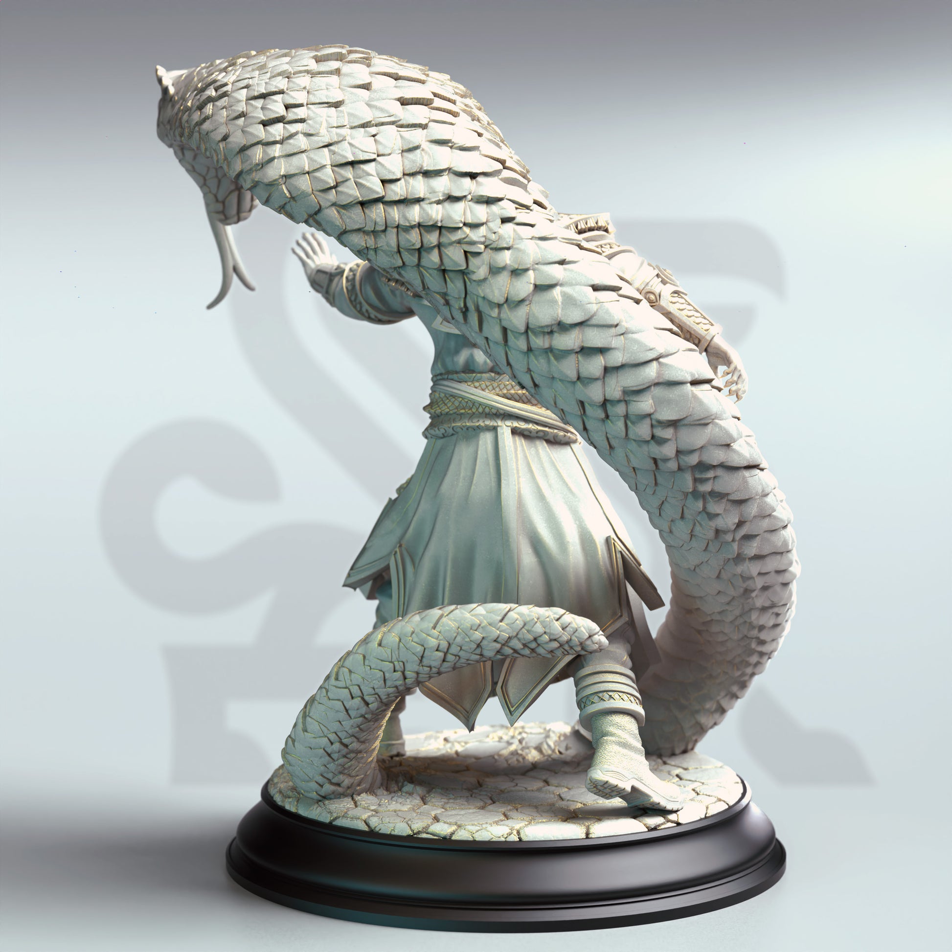 Yin Zhu - The Snake Charmer - Back