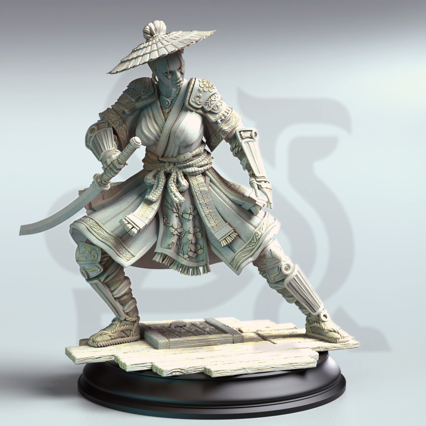 Yushin - Serpentfolk Vyanari Assassin - Masked Front