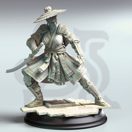 Yushin - Serpentfolk Vyanari Assassin - Masked Front